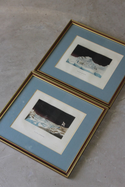 Antique Lithographs Arctic Exploration - Kernow Furniture