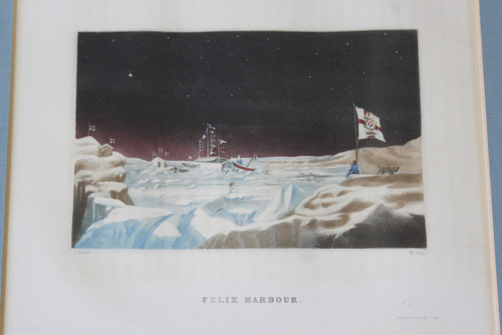 Antique Lithographs Arctic Exploration - Kernow Furniture