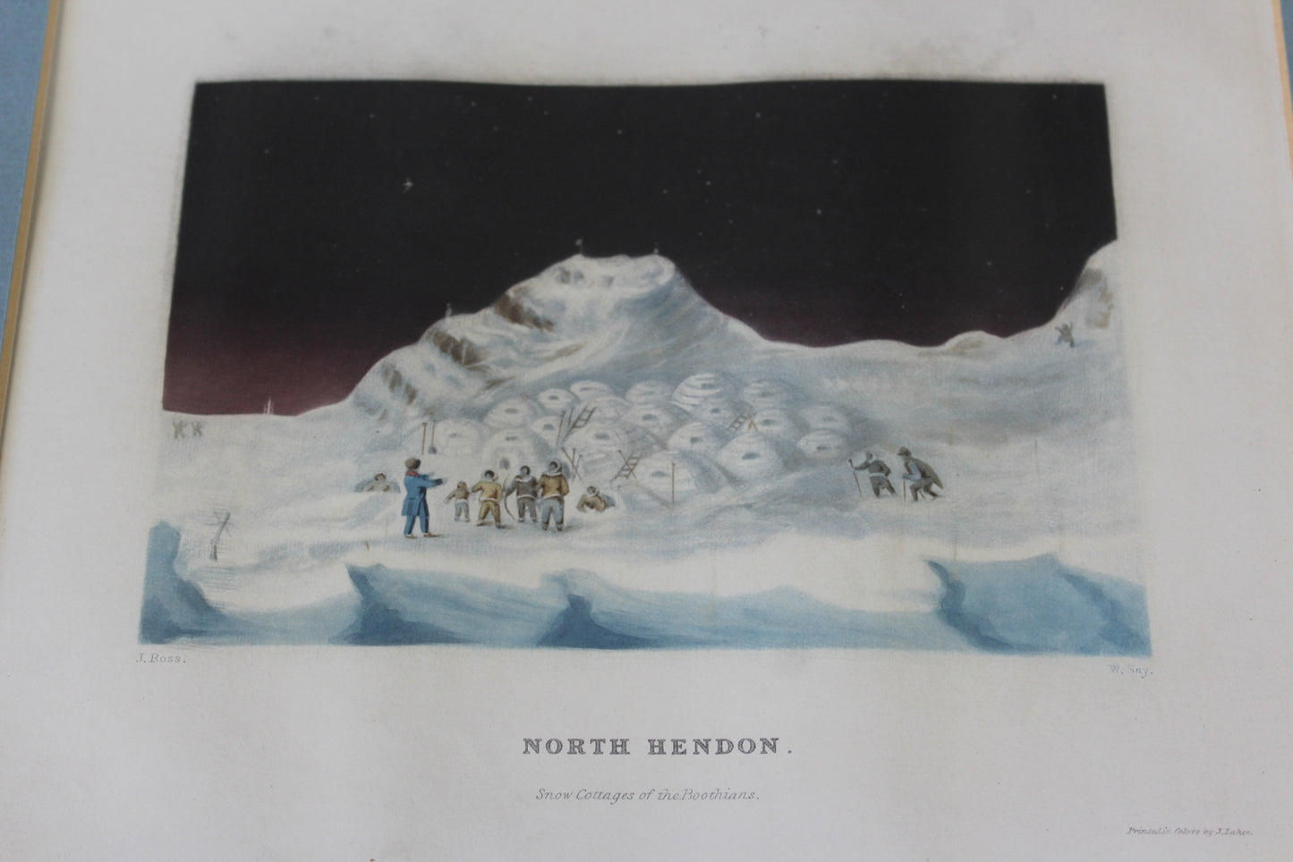 Antique Lithographs Arctic Exploration - Kernow Furniture