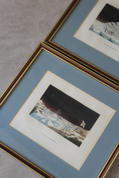 Antique Lithographs Arctic Exploration - Kernow Furniture