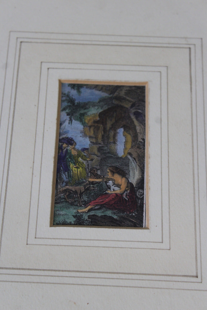 Set 4 Antique Engravings - Kernow Furniture