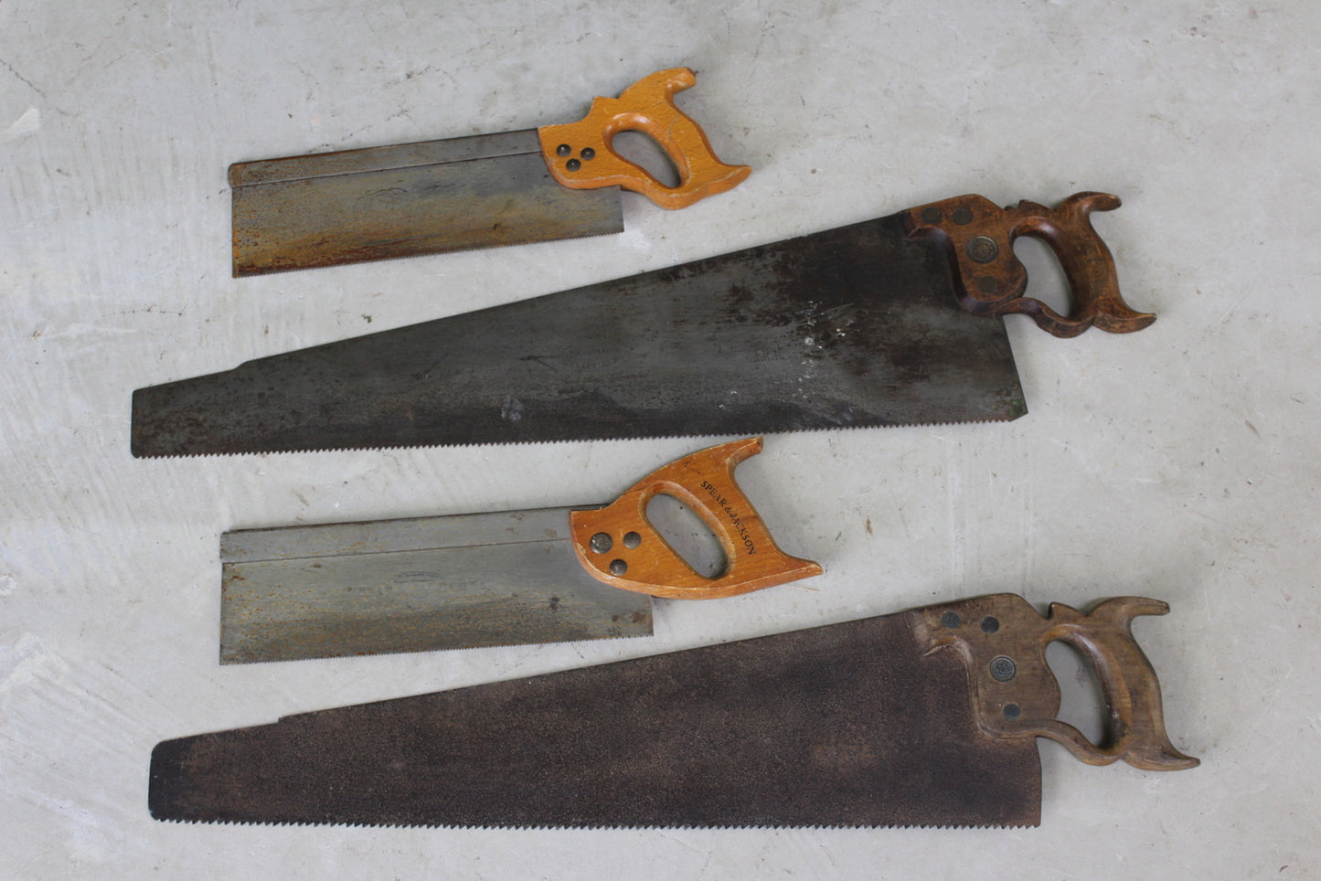 Collection of Vintage Saws - Kernow Furniture