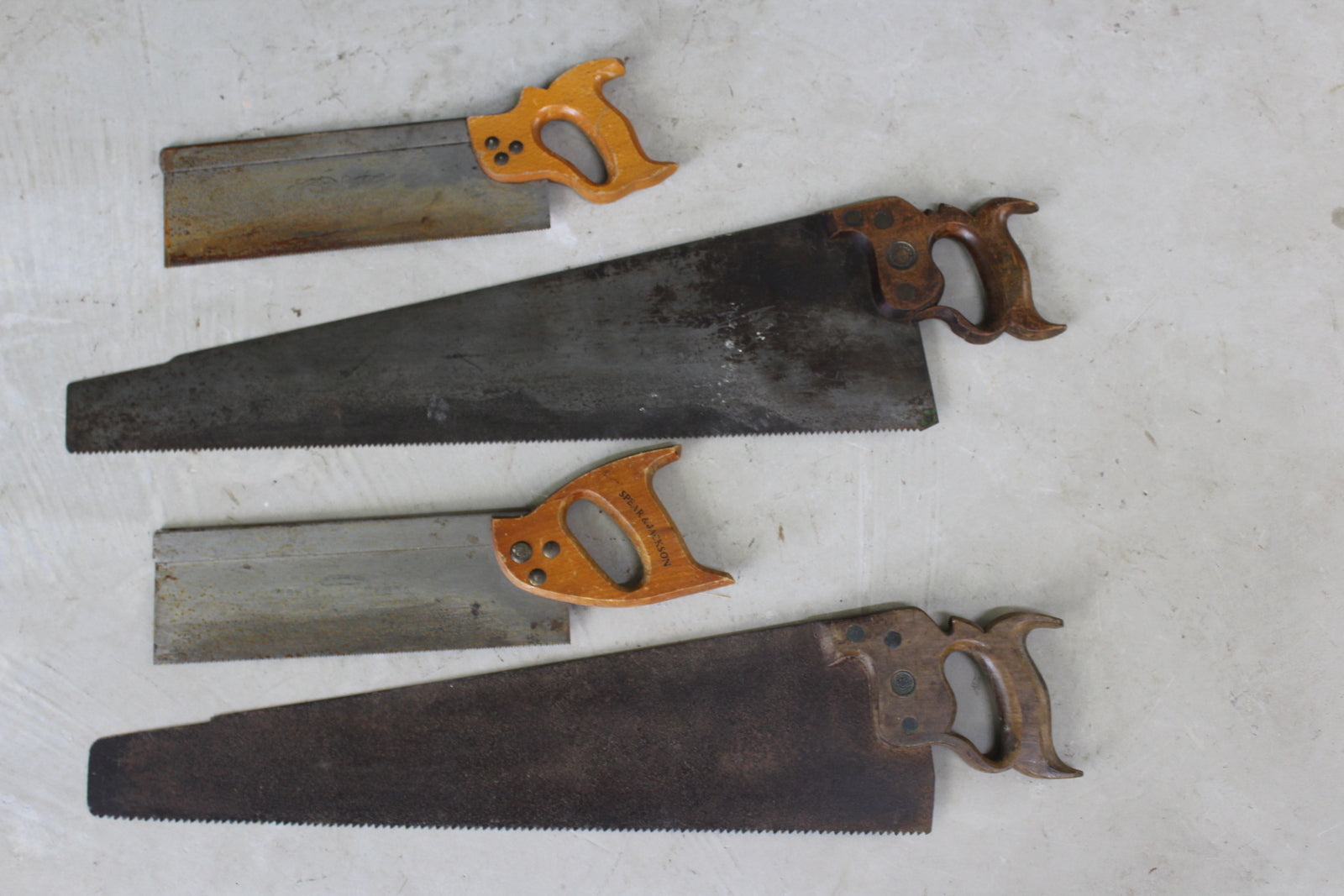 Collection of Vintage Saws - Kernow Furniture