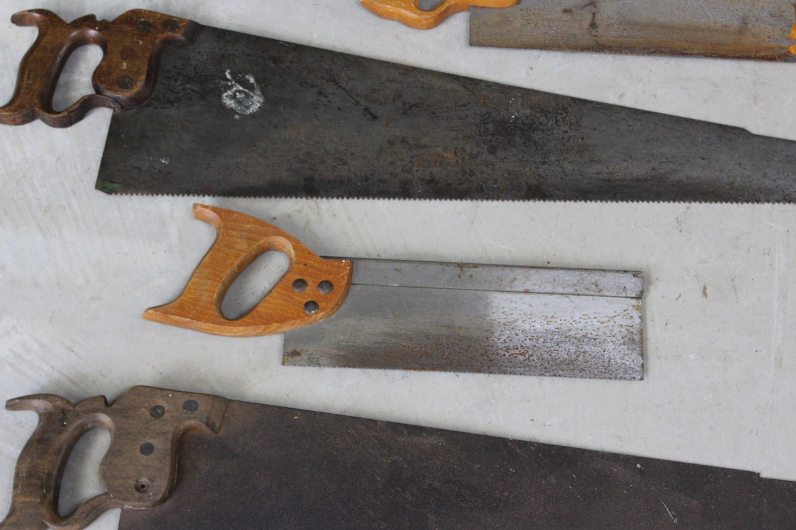 Collection of Vintage Saws - Kernow Furniture