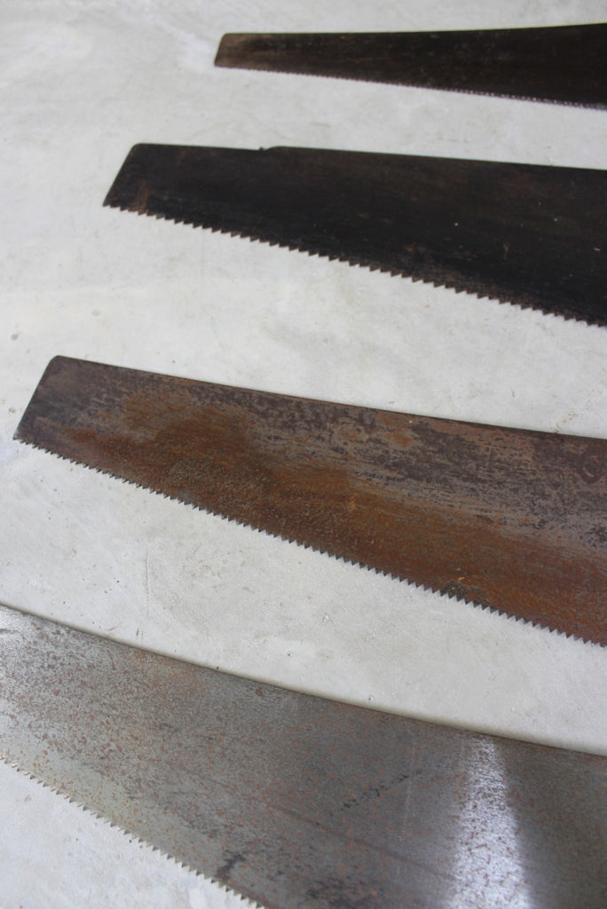 Collection of Vintage Hand Saws - Kernow Furniture