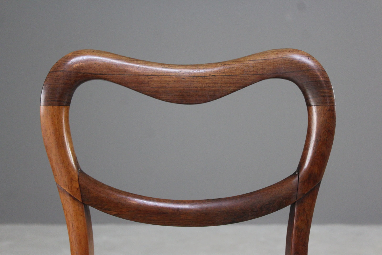 Antique Single Rosewood Dining Chair - Kernow Furniture