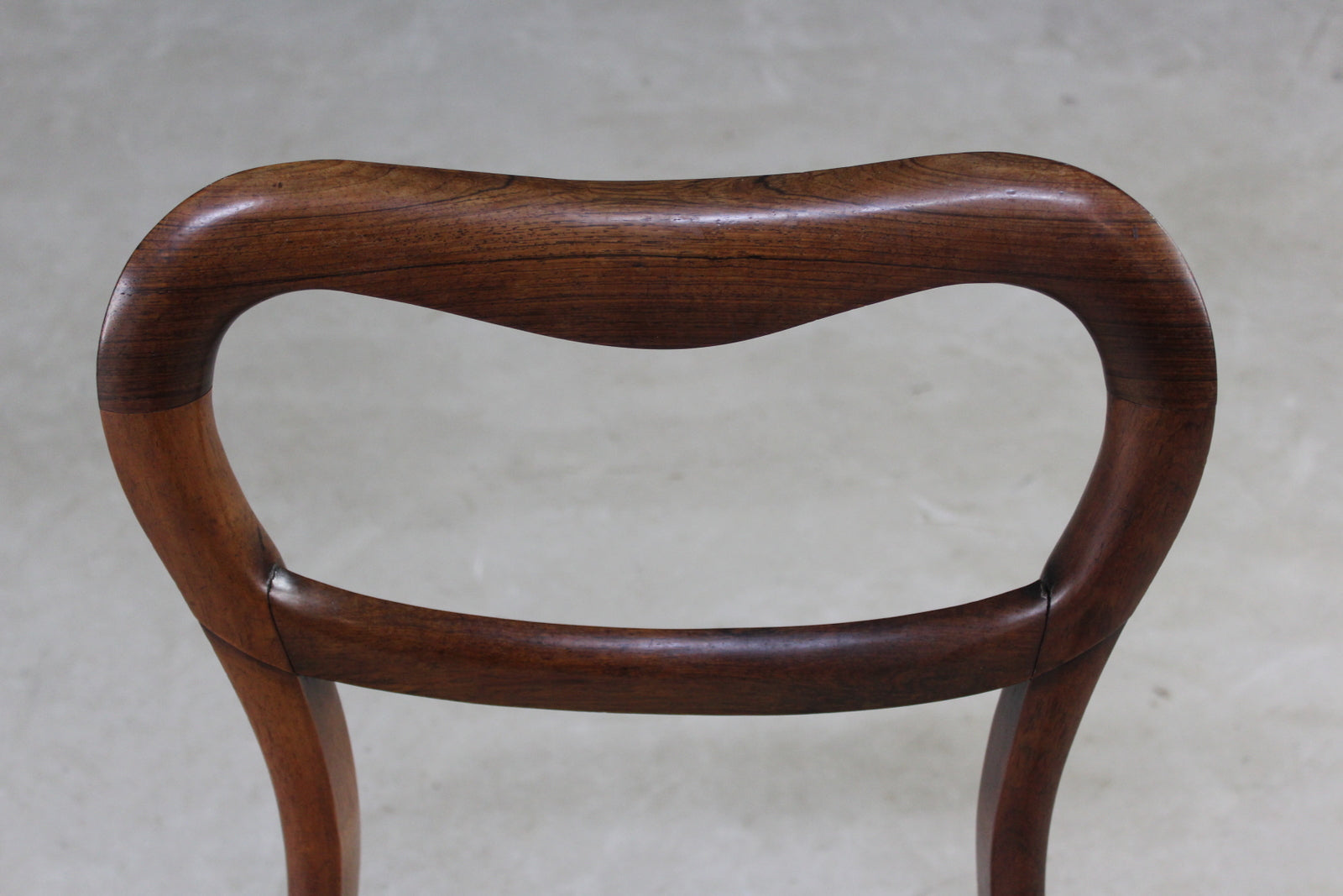 Antique Single Rosewood Dining Chair - Kernow Furniture