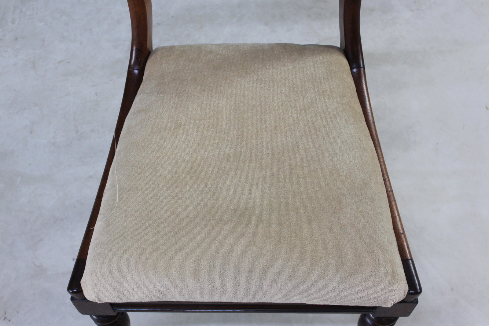 Antique Single Rosewood Dining Chair - Kernow Furniture