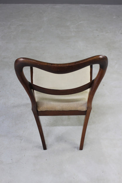 Antique Single Rosewood Dining Chair - Kernow Furniture