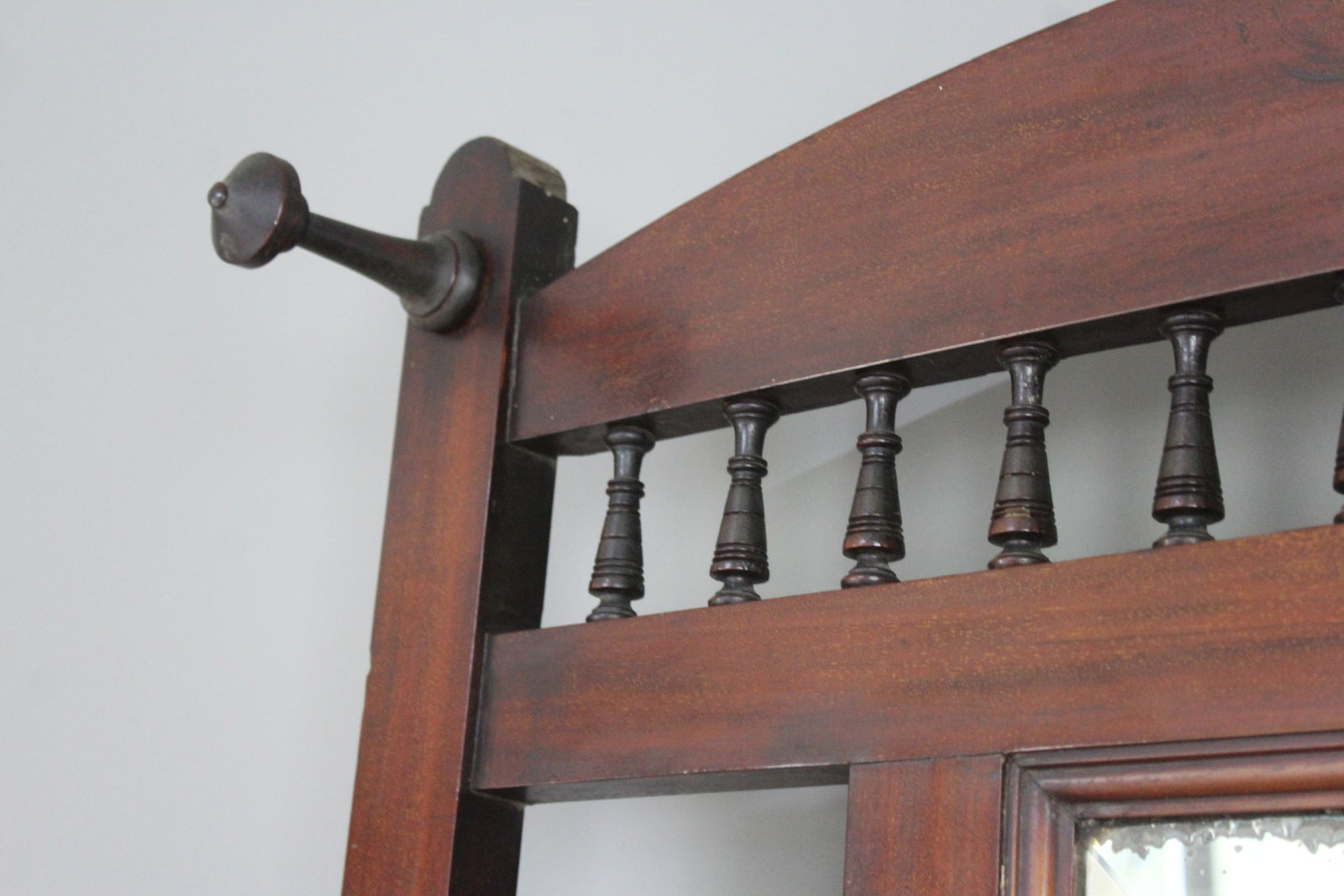 Victorian Mahogany Hall Stand - Kernow Furniture