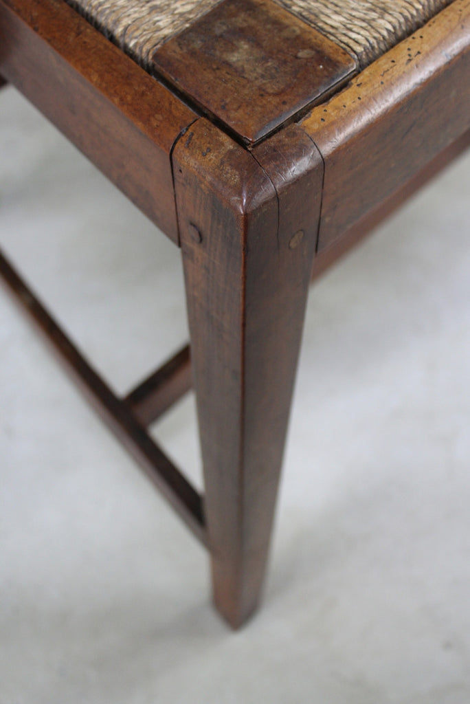 Georgian Rush Carver Chair - Kernow Furniture
