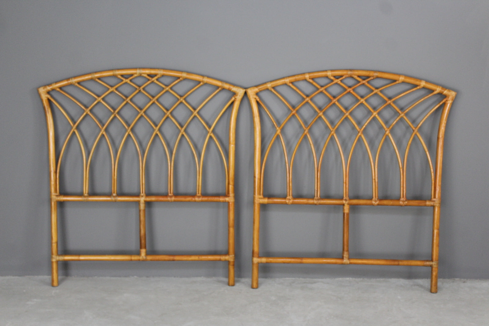 Retro Cane Single Headboard - Kernow Furniture