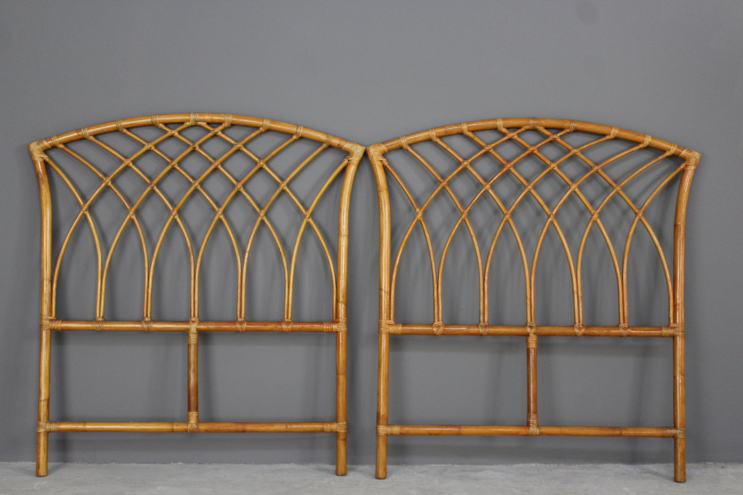 Retro Cane Single Headboard - Kernow Furniture