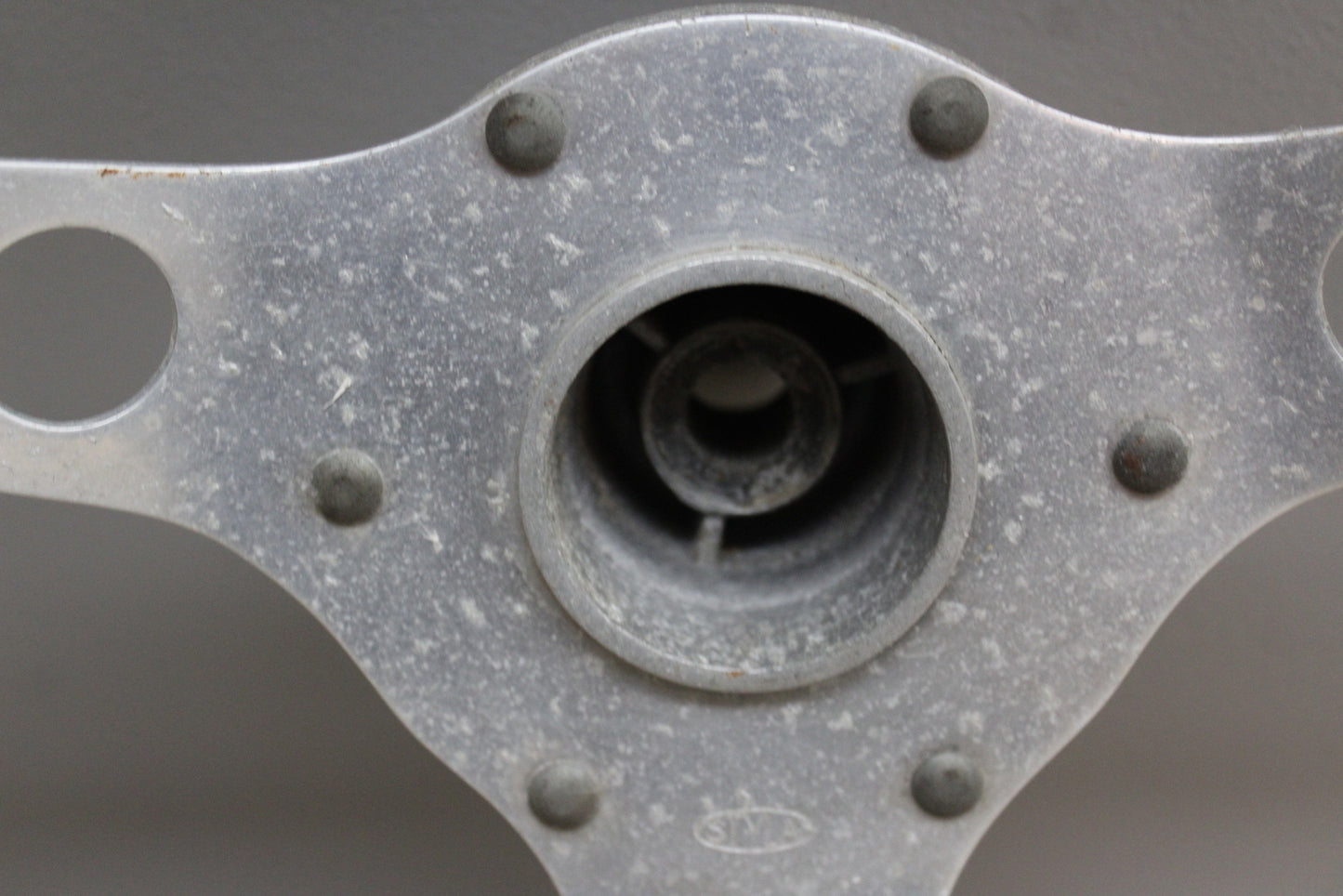 Vintage Styla Wooden Steering Wheel - Kernow Furniture