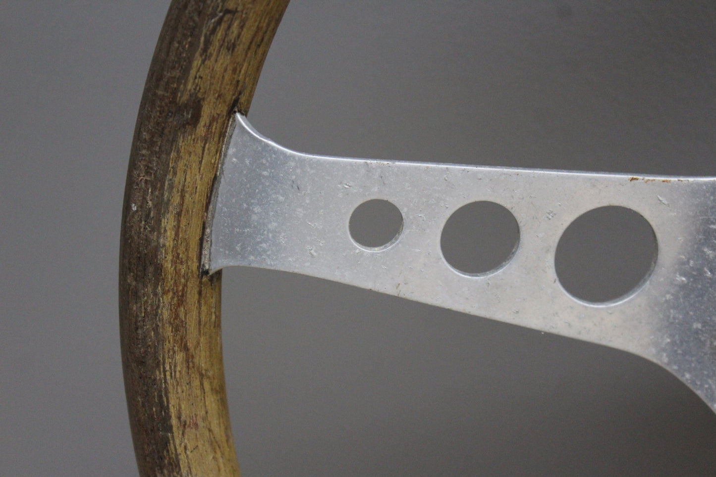 Vintage Styla Wooden Steering Wheel - Kernow Furniture