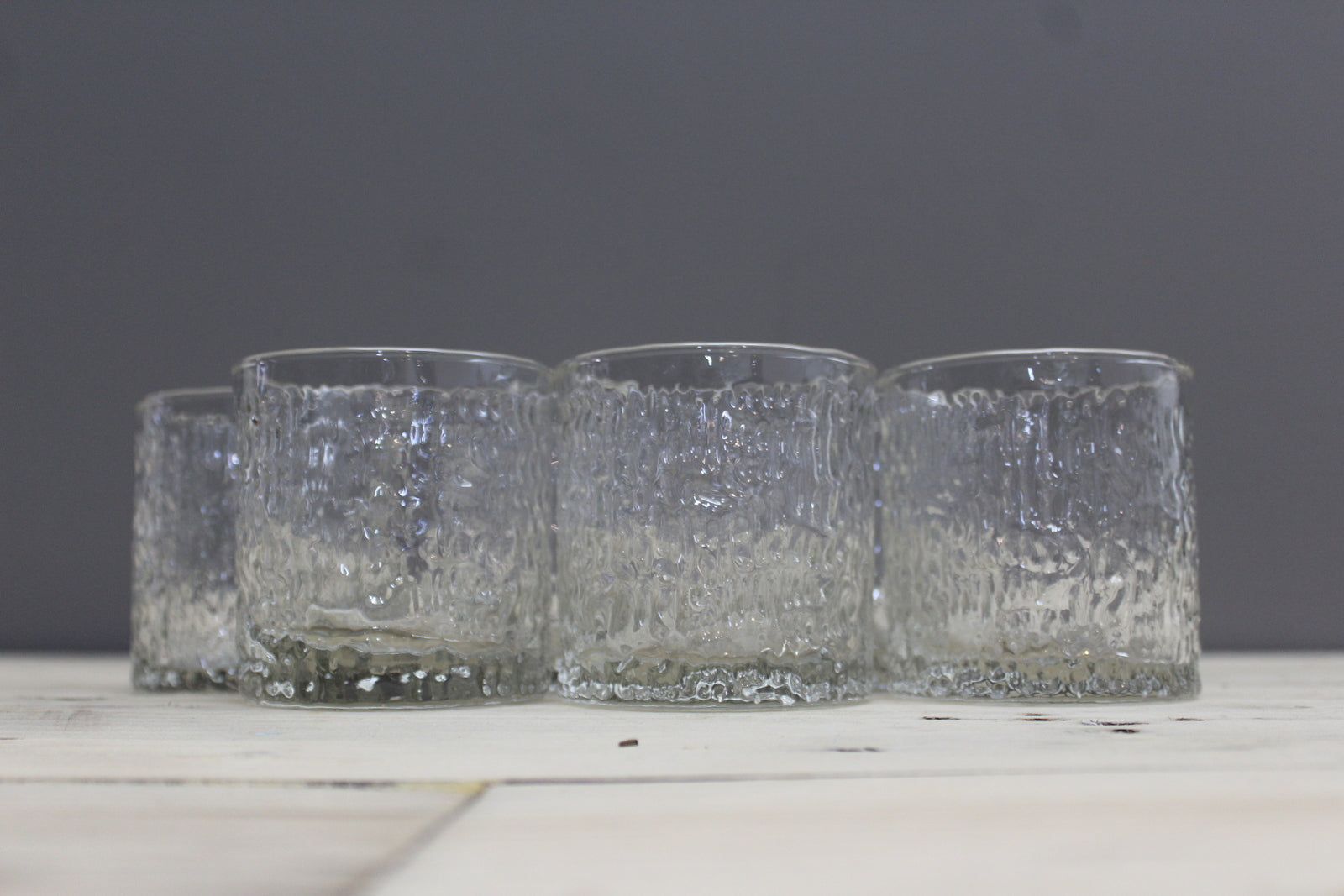 Set 6 Vintage Ravenhead Siesta Water Glass - Kernow Furniture