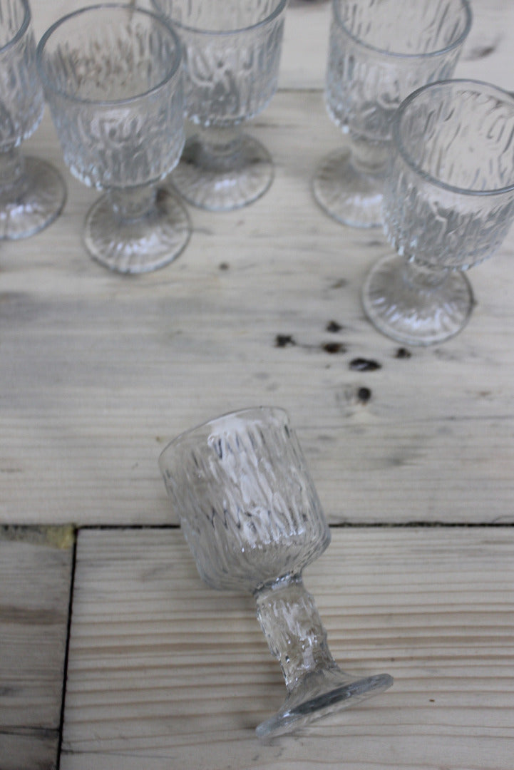 Set 6 Vintage Ravenhead Siesta Liquer Glasses - Kernow Furniture