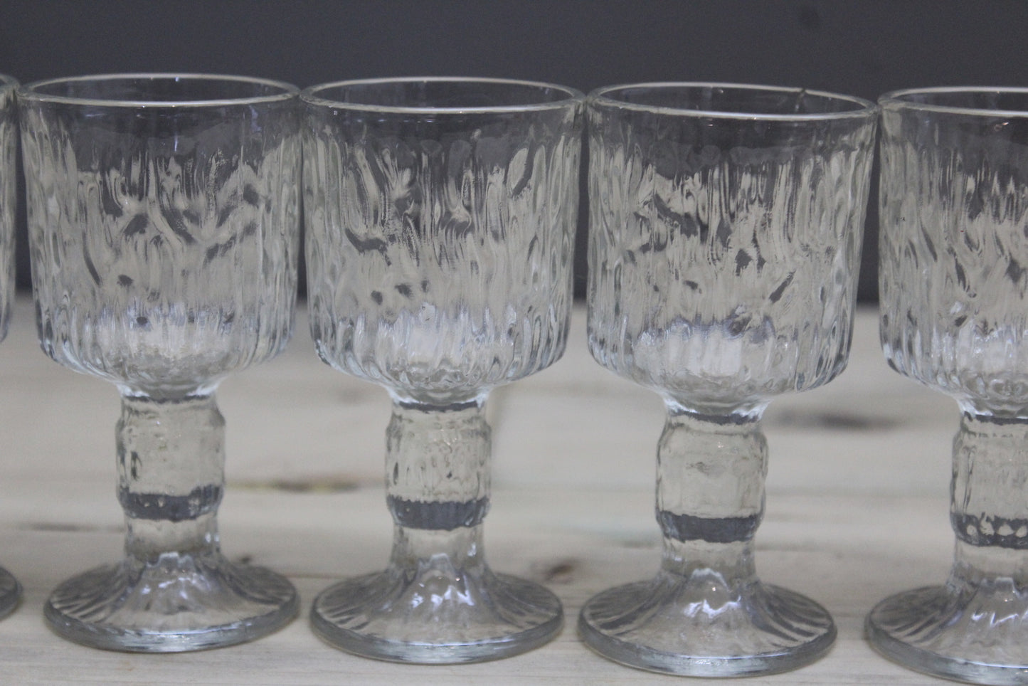 Set 6 Vintage Ravenhead Siesta Liquer Glasses - Kernow Furniture