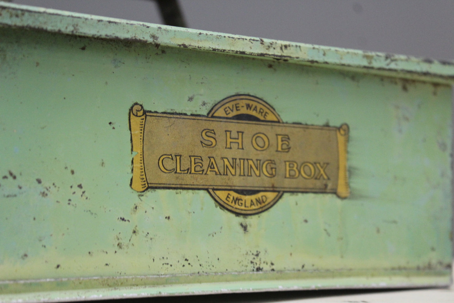 Vintage Shoe Cleaning Box - Kernow Furniture