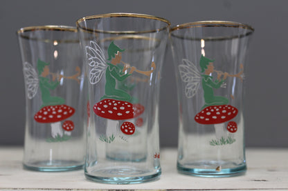 4 Vintage Pixie Glasses - Kernow Furniture