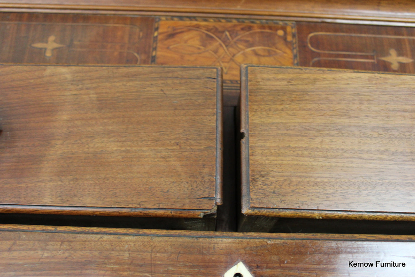 Antique Mahogany Chest on Chest - Kernow Furniture