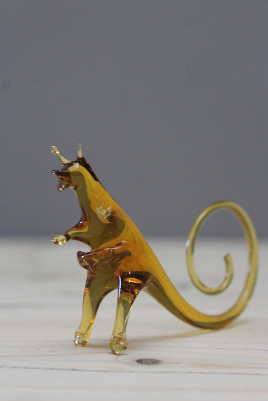 Retro Glass Kangaroo - Kernow Furniture