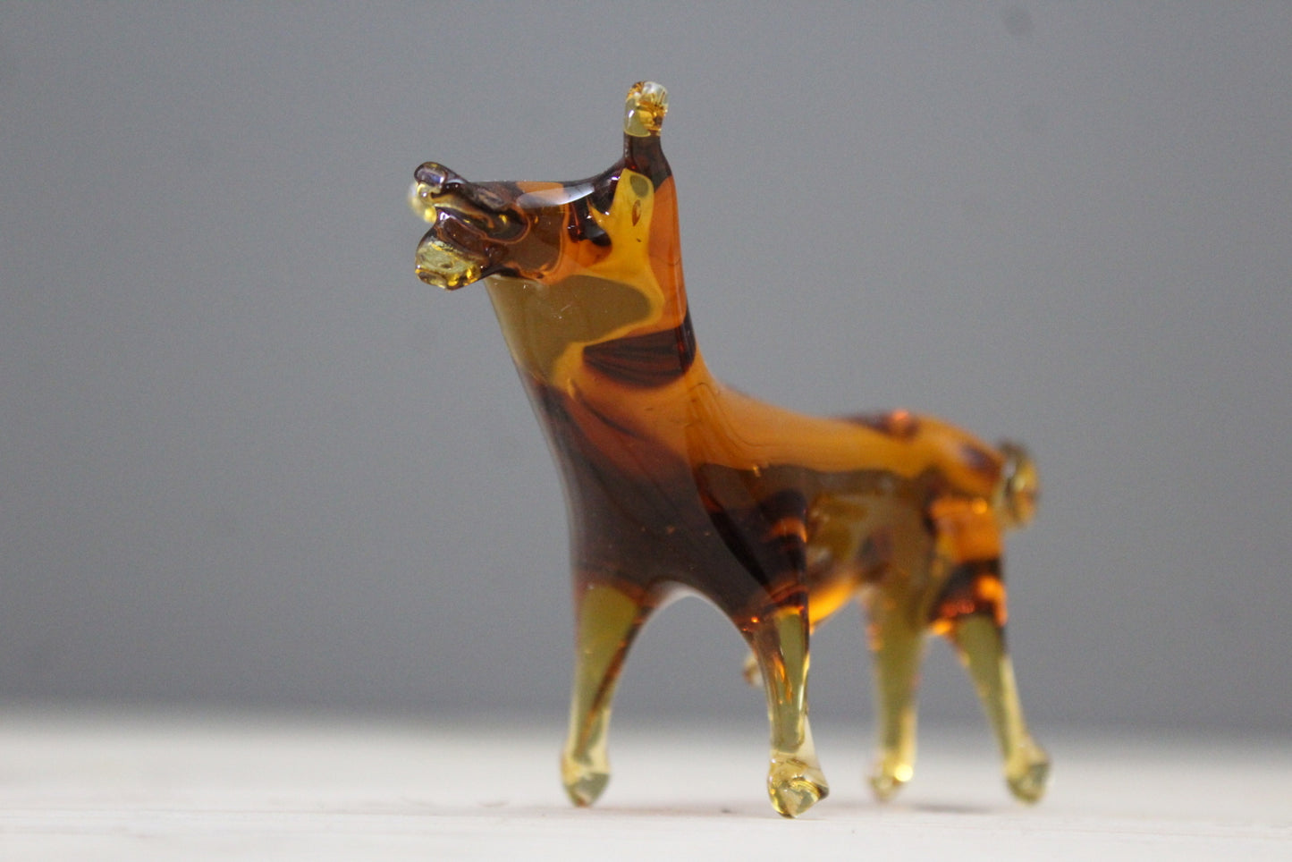 Retro Glass Bull - Kernow Furniture