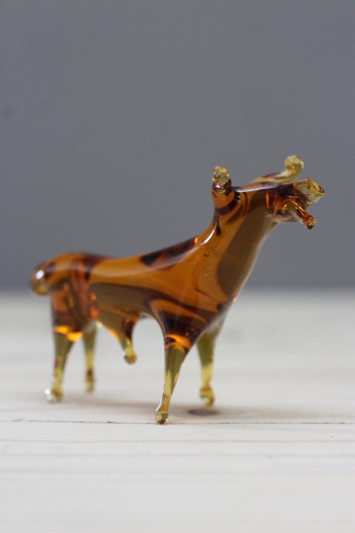 Retro Glass Bull - Kernow Furniture