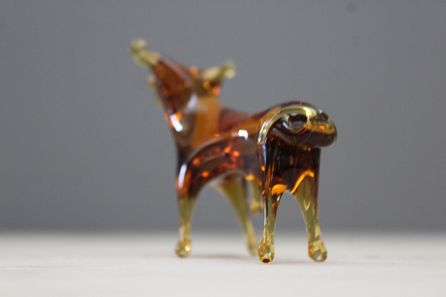 Retro Glass Bull - Kernow Furniture