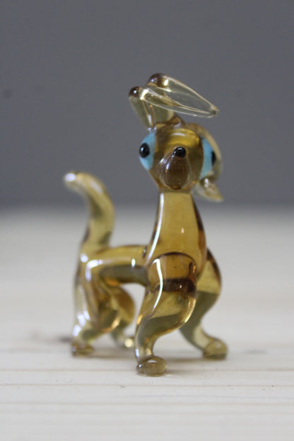 Retro Glass Dog - Kernow Furniture