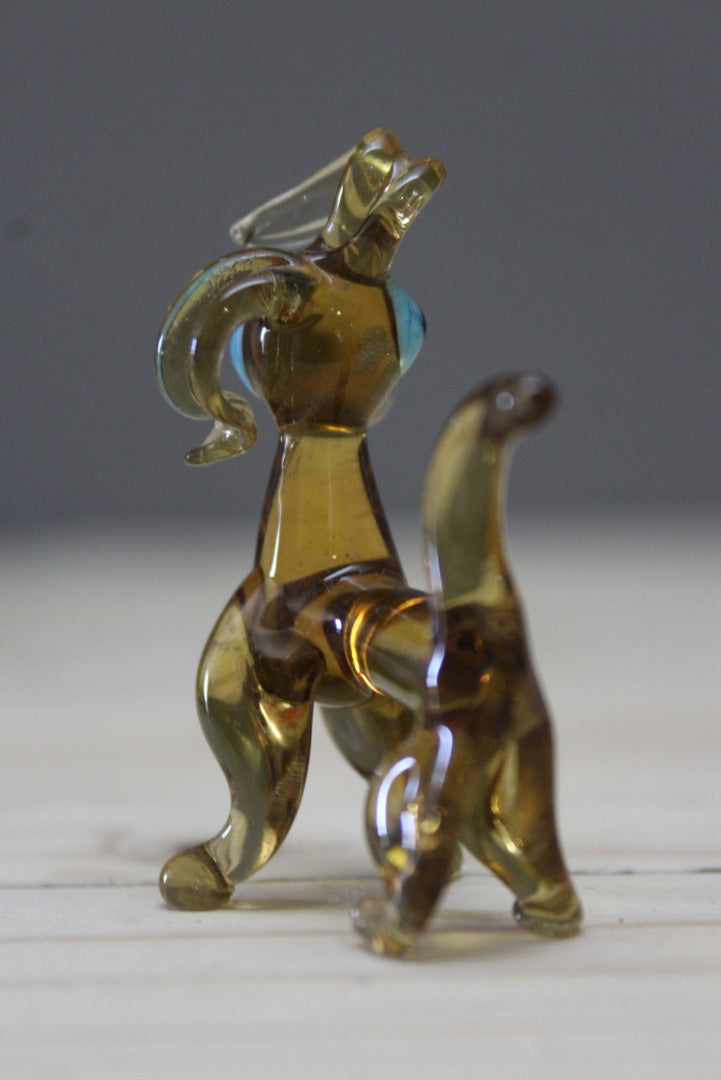 Retro Glass Dog - Kernow Furniture