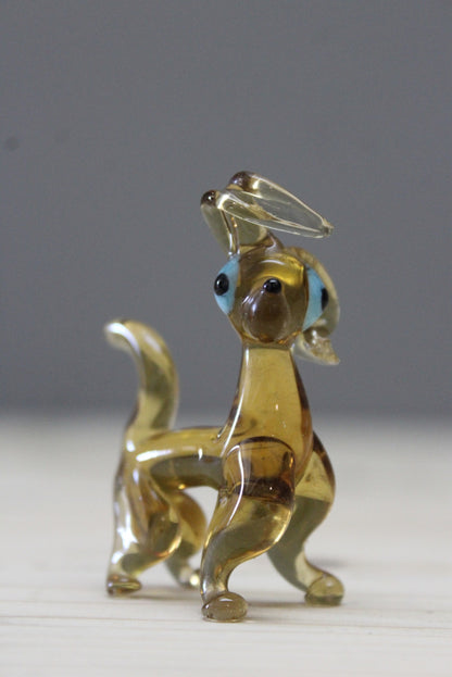 Retro Glass Dog - Kernow Furniture