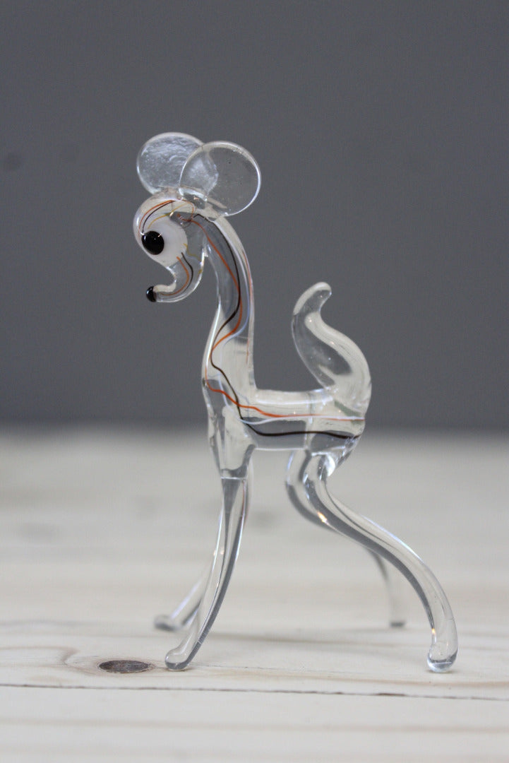 Retro Glass Deer - Kernow Furniture