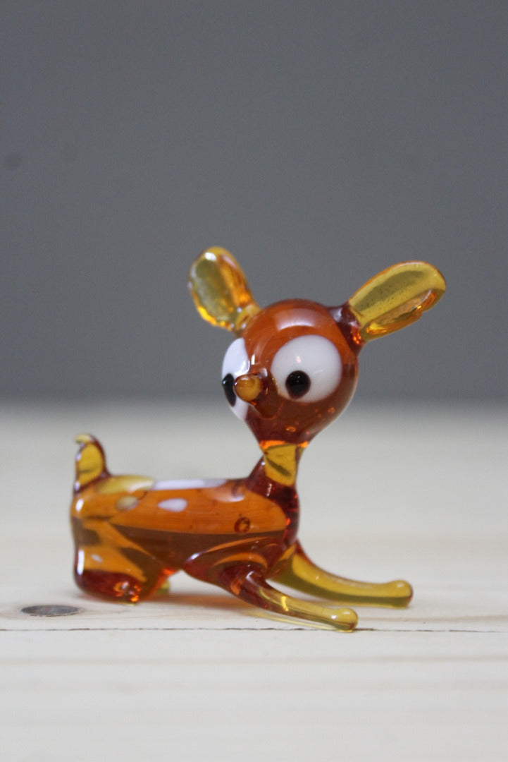 Retro Glass Bambi Deer - Kernow Furniture