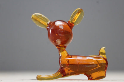 Retro Glass Bambi Deer - Kernow Furniture