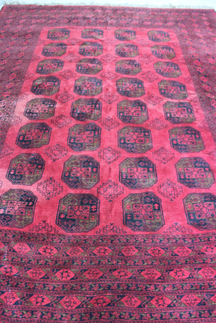 Large Afghanistan Red Rug - Kernow Furniture