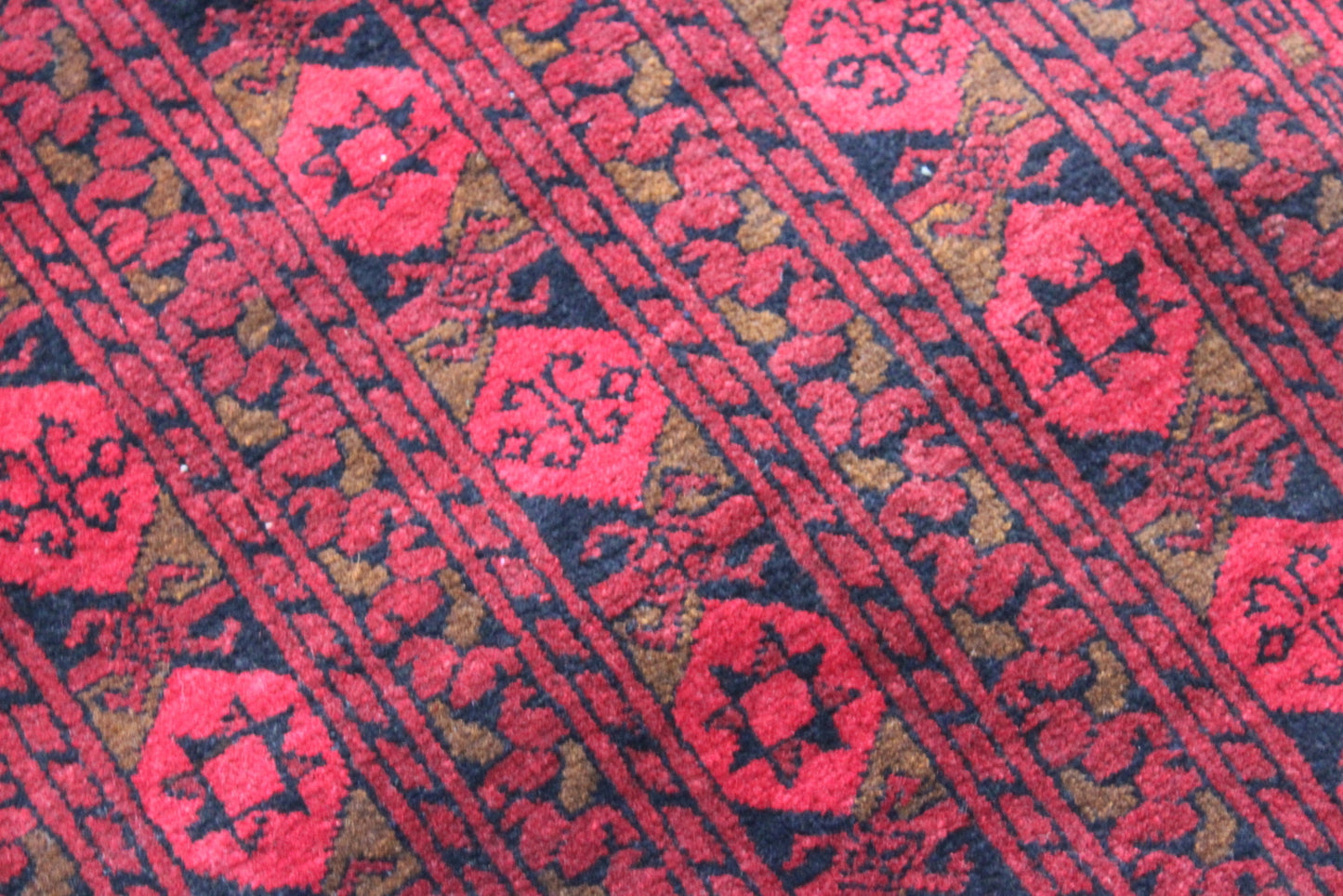 Large Afghanistan Red Rug - Kernow Furniture