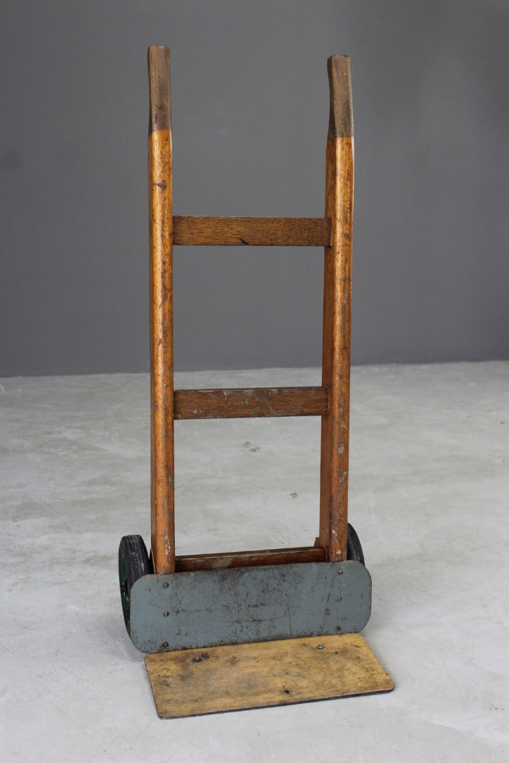 Vintage Wooden Sack Trucks - Kernow Furniture