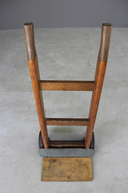 Vintage Wooden Sack Trucks - Kernow Furniture