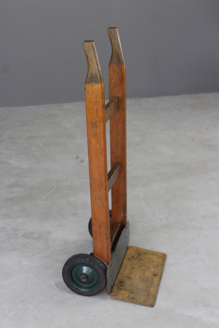 Vintage Wooden Sack Trucks - Kernow Furniture