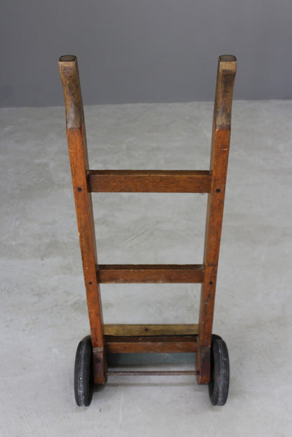 Vintage Wooden Sack Trucks - Kernow Furniture