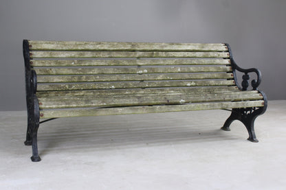 Cast Iron Garden Bench - Kernow Furniture