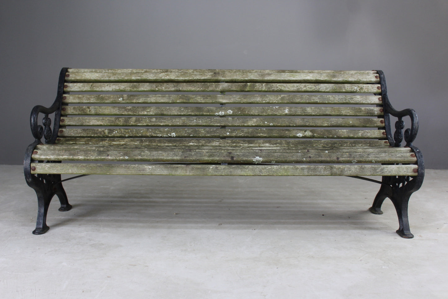 Cast Iron Garden Bench - Kernow Furniture