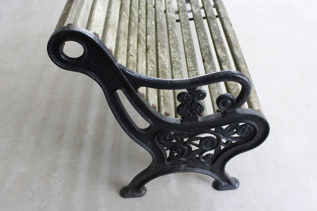 Cast Iron Garden Bench - Kernow Furniture