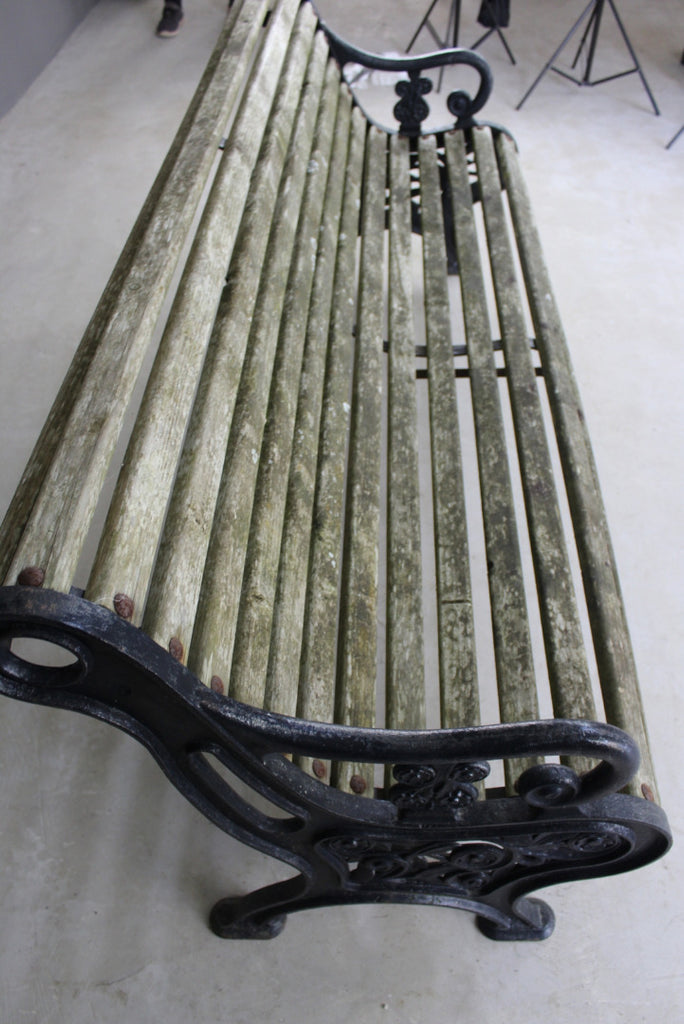 Cast Iron Garden Bench - Kernow Furniture