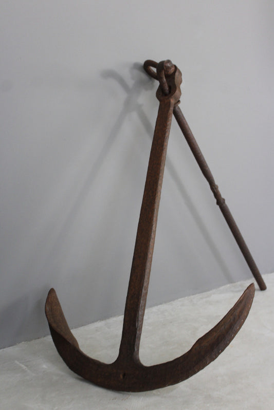 Large Cast Iron Anchor - Kernow Furniture