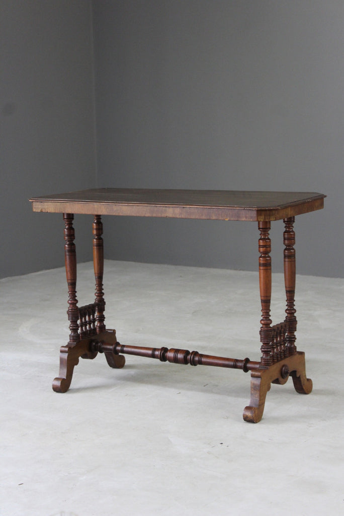 Victorian Walnut Centre Table - Kernow Furniture
