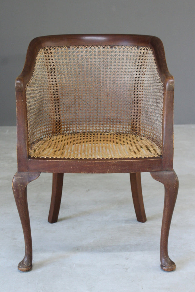 Single Bergere Cane Tub Chair - Kernow Furniture