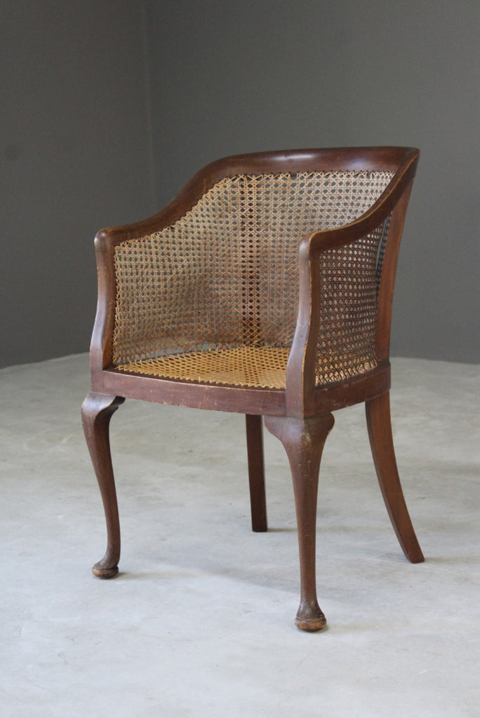 Single Bergere Cane Tub Chair - Kernow Furniture