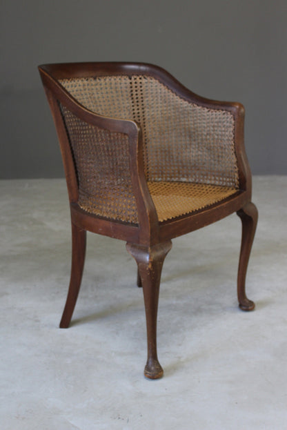 Single Bergere Cane Tub Chair - Kernow Furniture